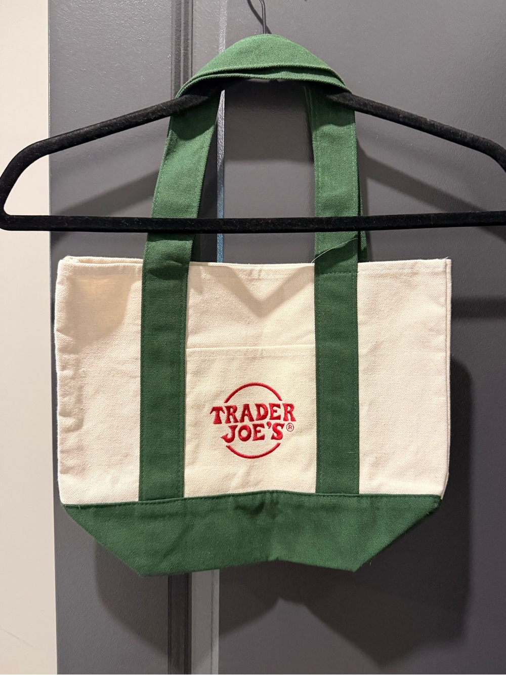 Trader Joe's Original Mini Tote in Forest Green